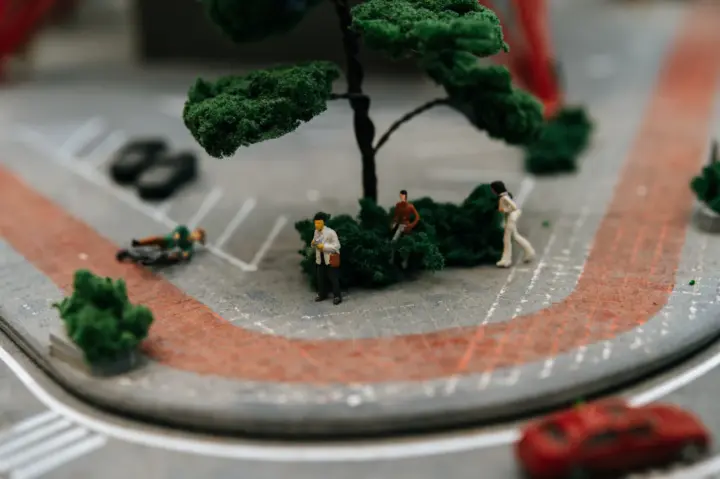 stop motion animation small people